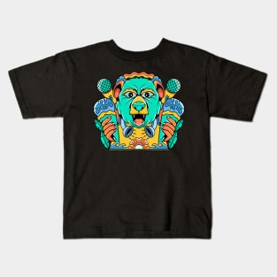 Rapper Bear Kids T-Shirt